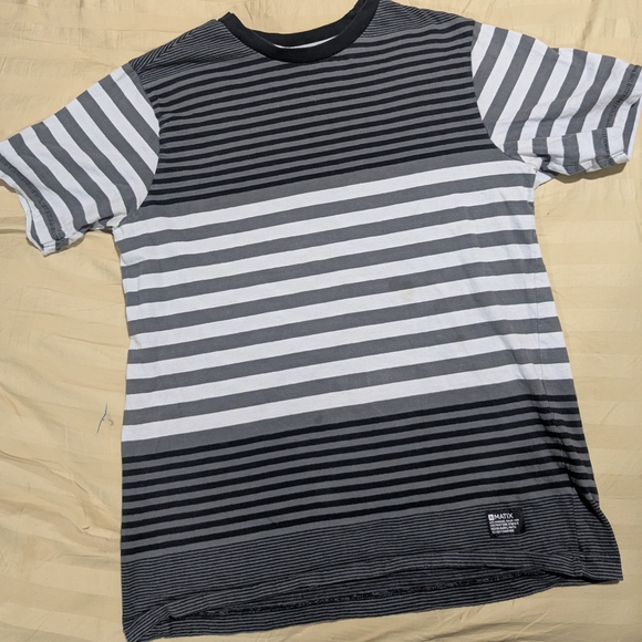 Matix Monochrome Striped Short Sleeve Tee - Picture 1 of 1